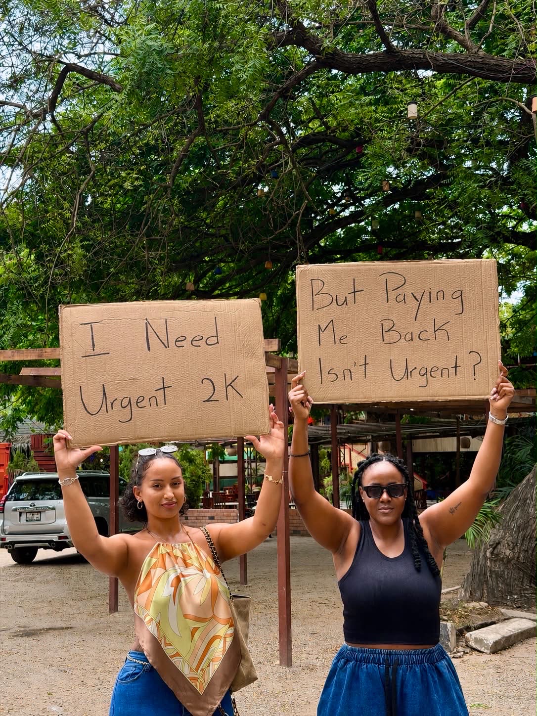 Greywiththesign Urgent Money gallery image.